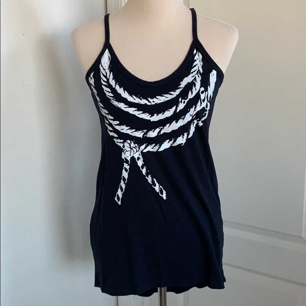CAbi Ahoy Racerback Tank Top, Style# 836, Size S
